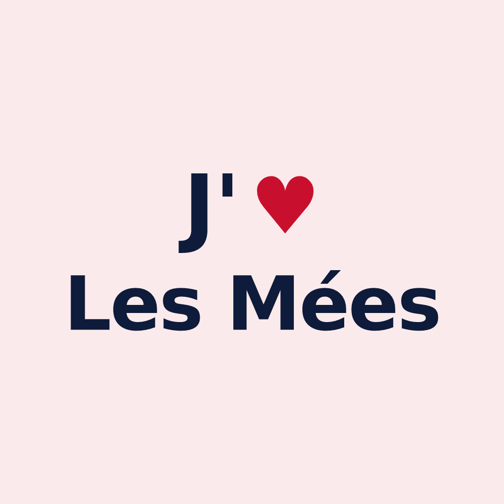 Magnet personnalisé Les Mées — design J'aime Les Mées