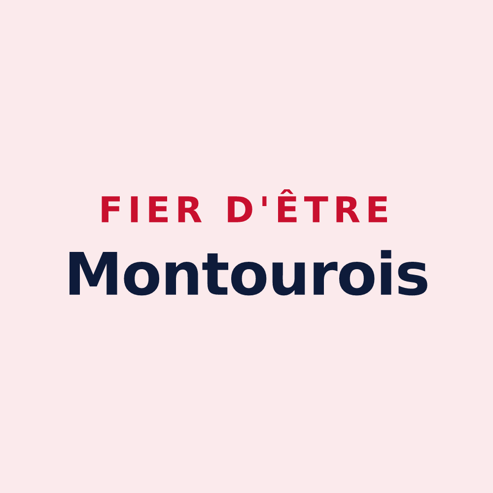 Magnet « Fier d'être Montourois » — design pour Les Portes du Coglais