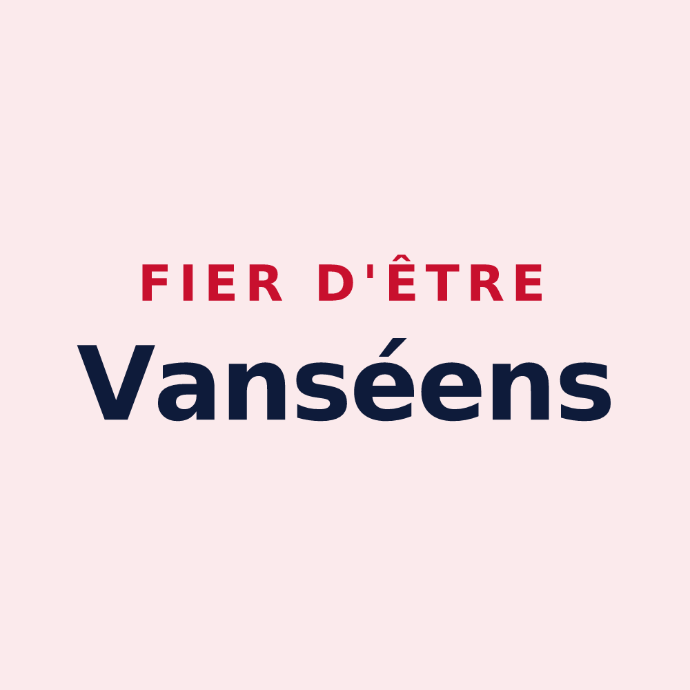 Magnet « Fier d'être Vanséens » — design pour Les Vans