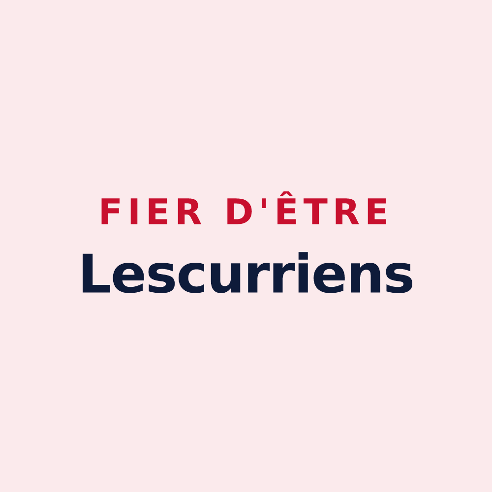 Magnet « Fier d'être Lescurriens » — design pour Lescurry