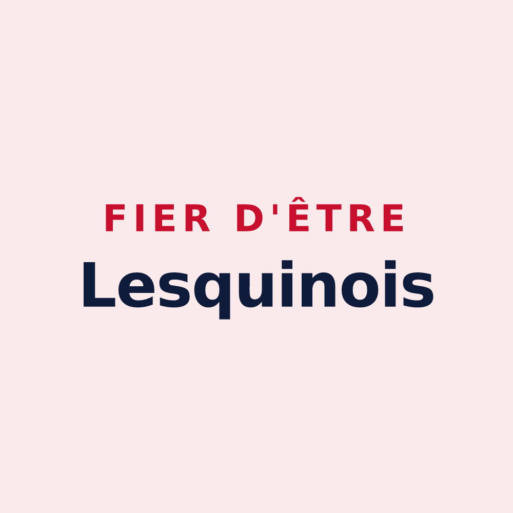 Magnet « Fier d'être Lesquinois » — design pour Lesquin