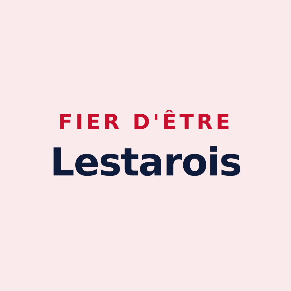 Magnet « Fier d'être Lestarois » — design pour Lestards