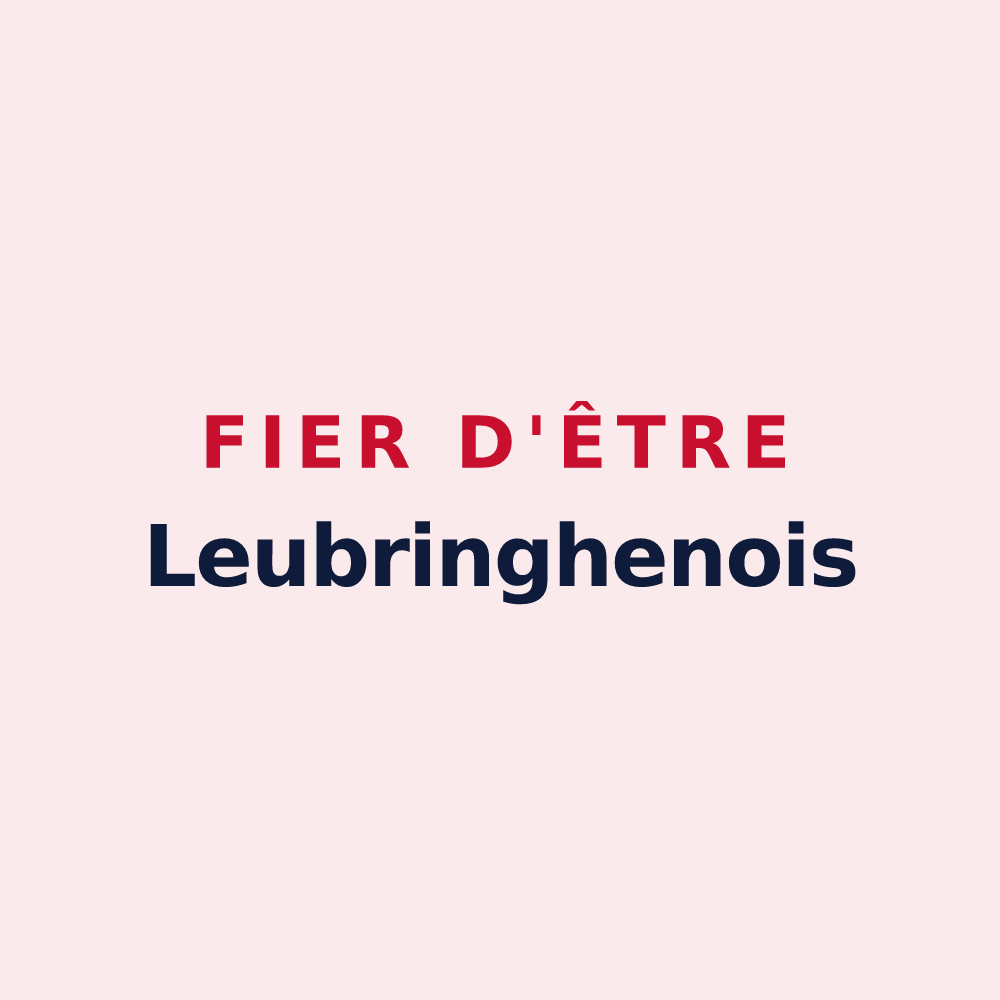 Magnet « Fier d'être Leubringhenois » — design pour Leubringhen