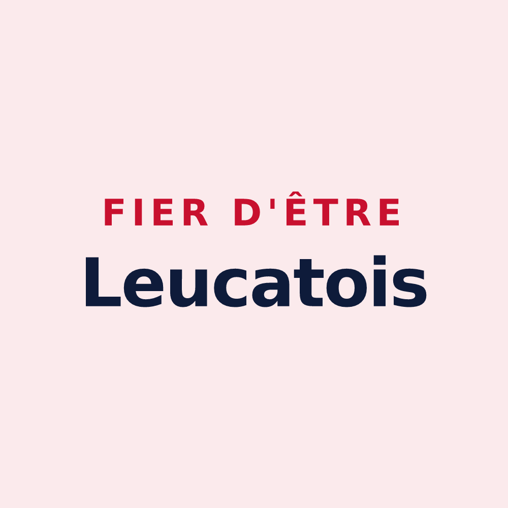 Magnet « Fier d'être Leucatois » — design pour Leucate
