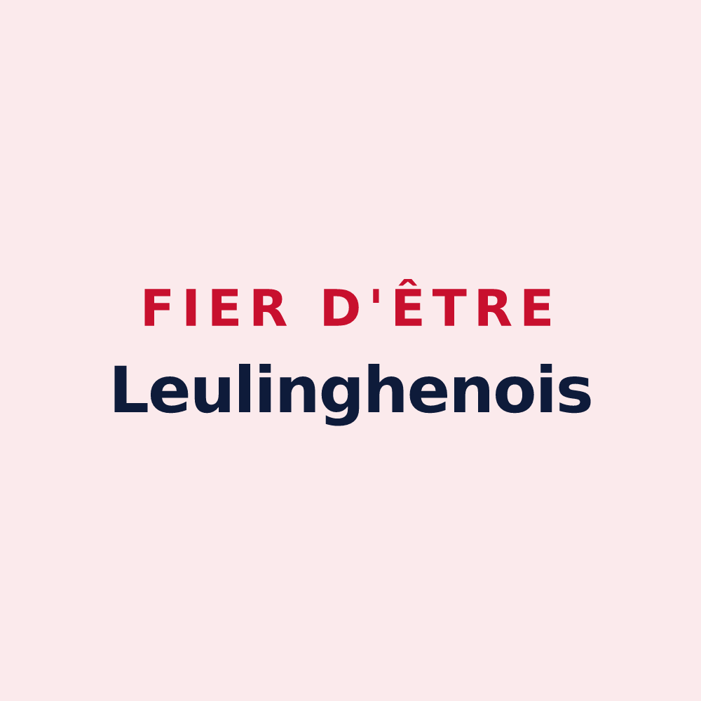 Magnet « Fier d'être Leulinghenois » — design pour Leulinghen-Bernes