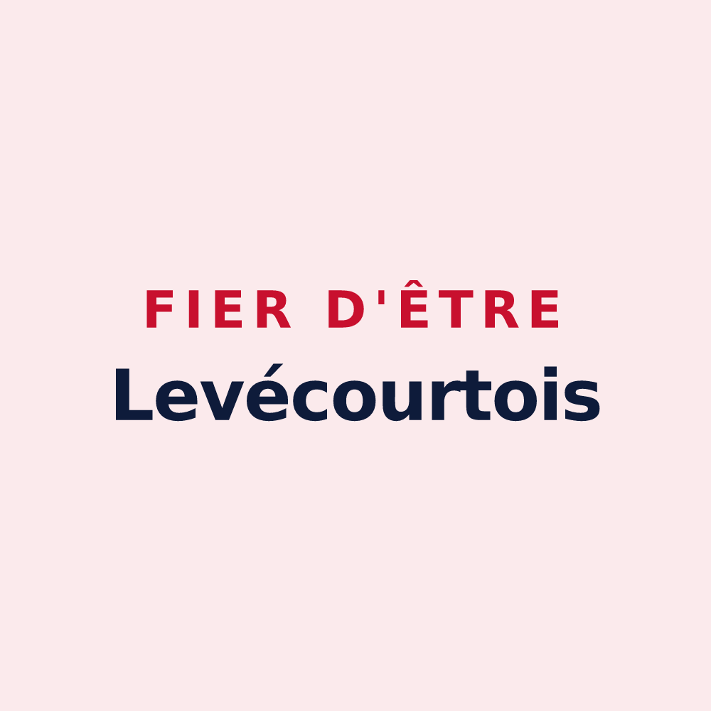 Magnet « Fier d'être Levécourtois » — design pour Levécourt