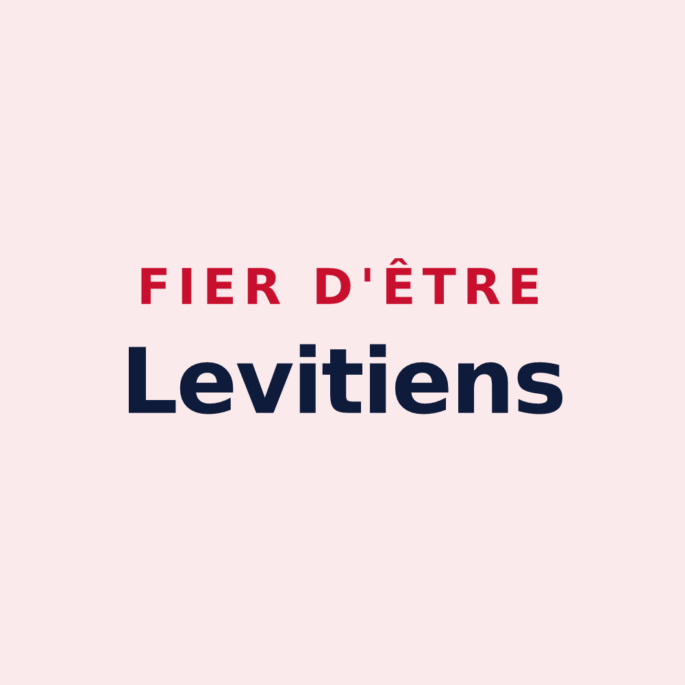 Magnet « Fier d'être Levitiens » — design pour Levier