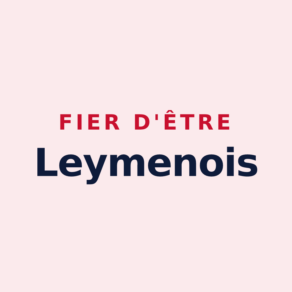 Magnet « Fier d'être Leymenois » — design pour Leymen