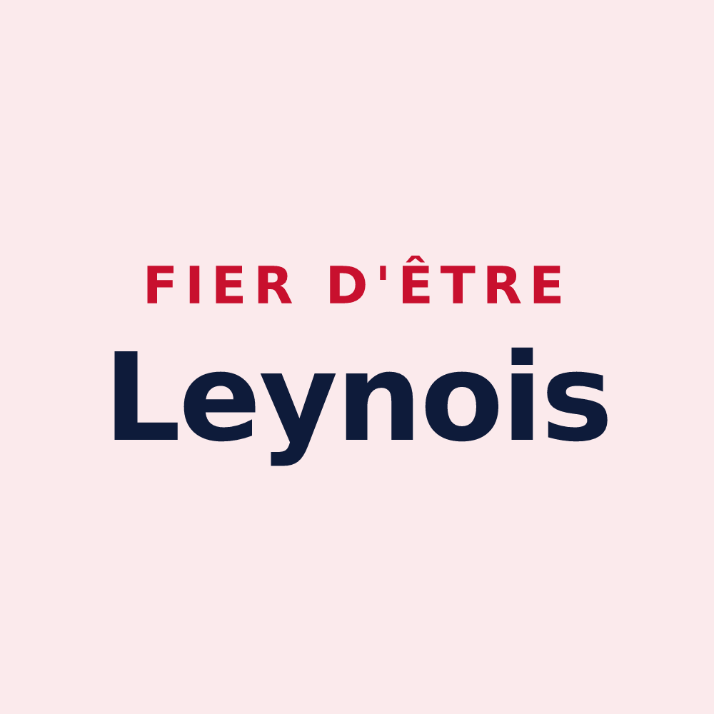 Magnet « Fier d'être Leynois » — design pour Leynes