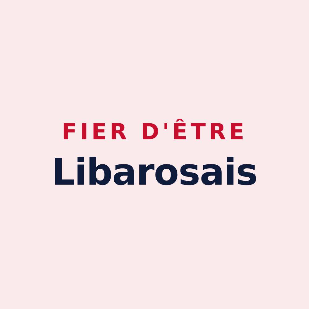 Magnet « Fier d'être Libarosais » — design pour Libaros
