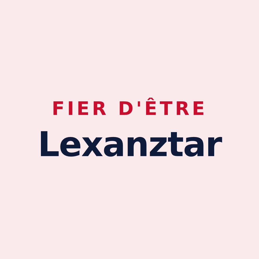 Magnet « Fier d'être Lexanztar » — design pour Lichans-Sunhar