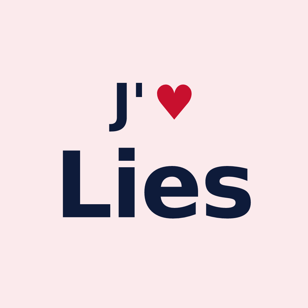Magnet personnalisé Lies — design J'aime Lies