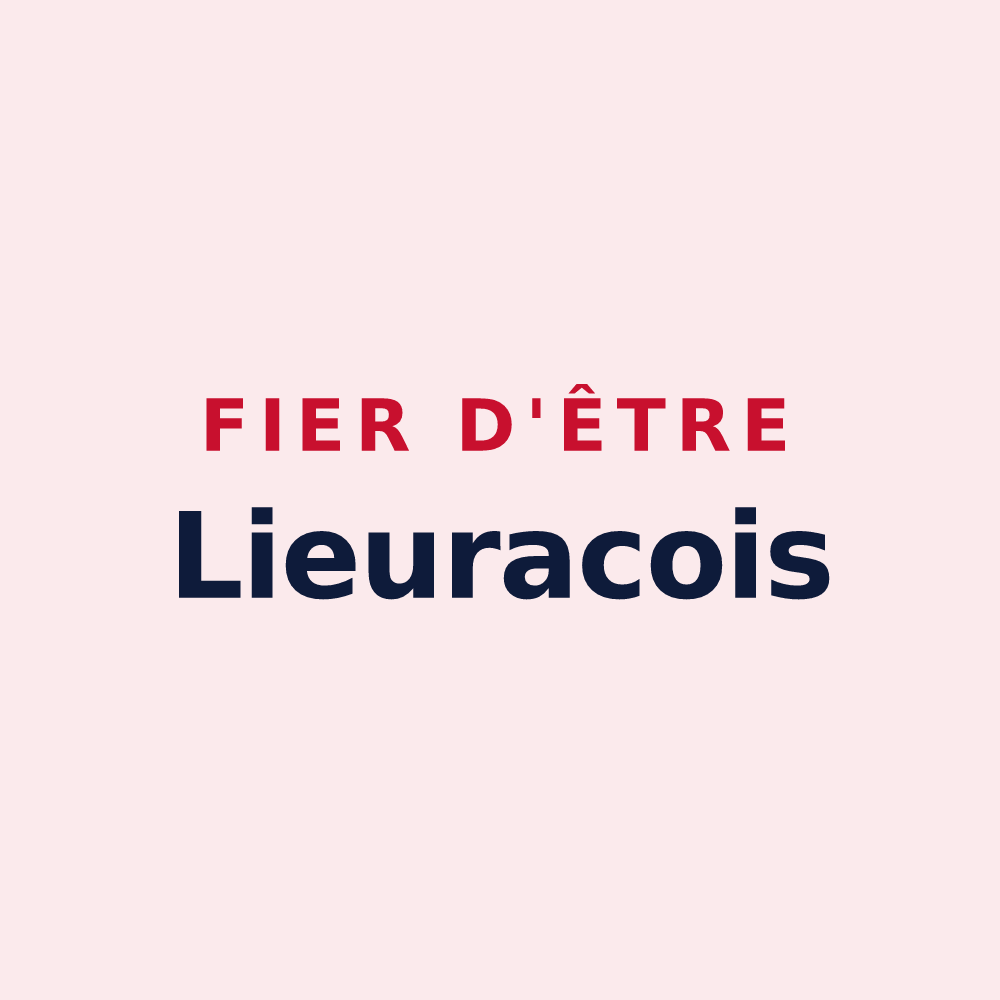 Magnet « Fier d'être Lieuracois » — design pour Lieurac