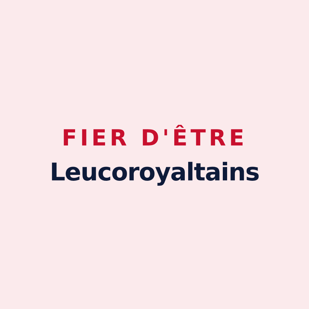 Magnet « Fier d'être Leucoroyaltains » — design pour Lieurey