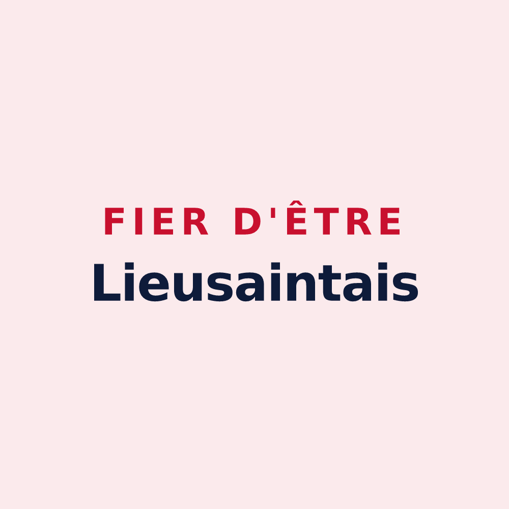 Magnet « Fier d'être Lieusaintais » — design pour Lieusaint