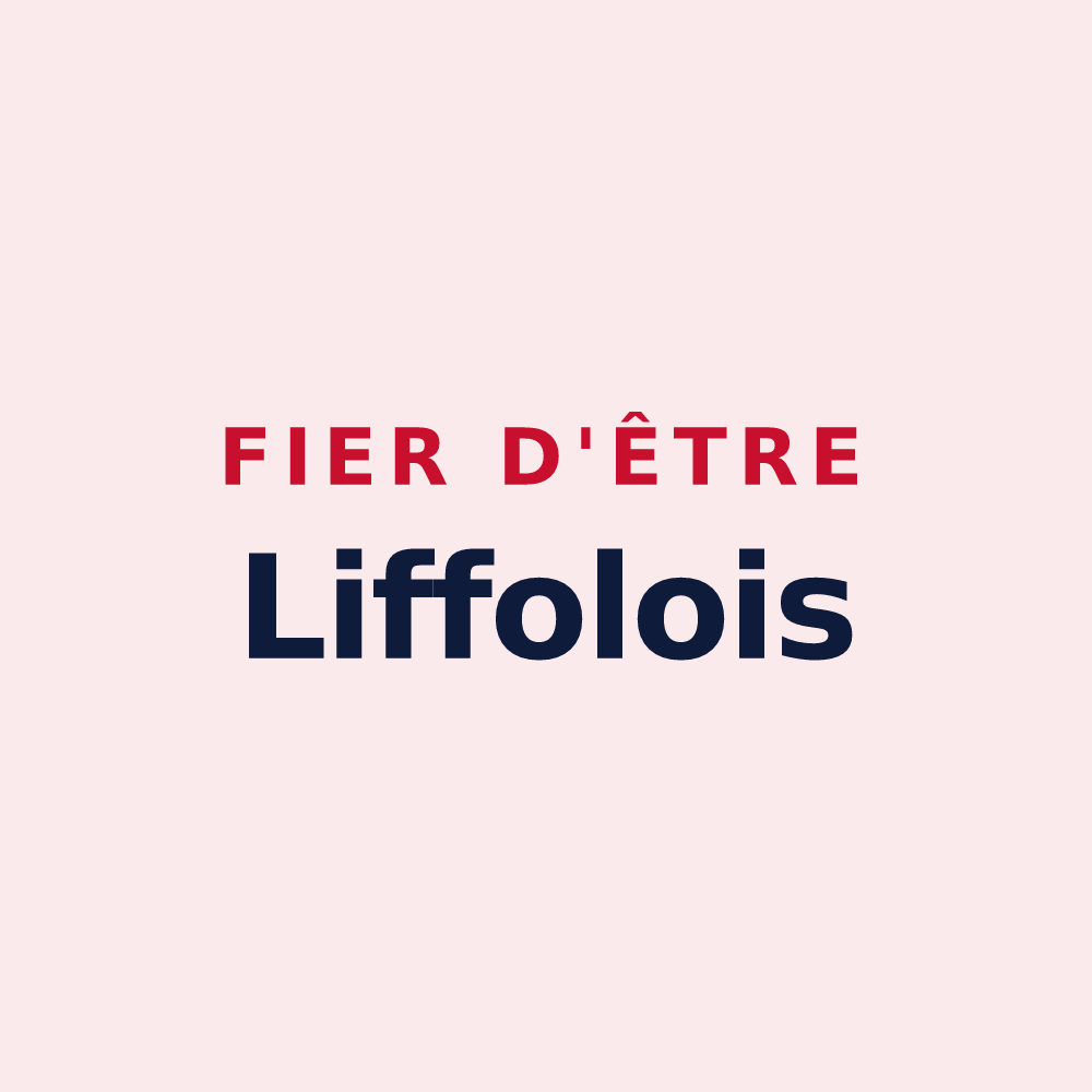 Magnet « Fier d'être Liffolois » — design pour Liffol-le-Grand