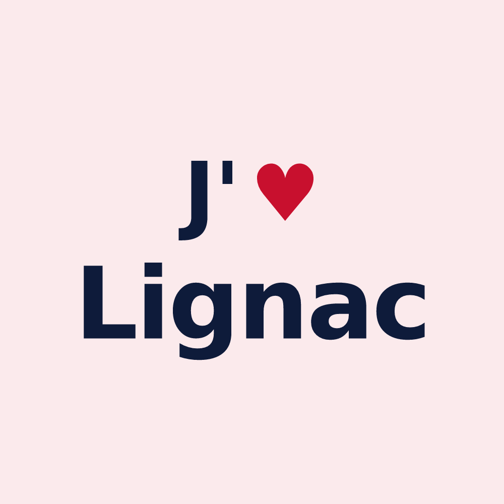 Magnet personnalisé Lignac — design J'aime Lignac