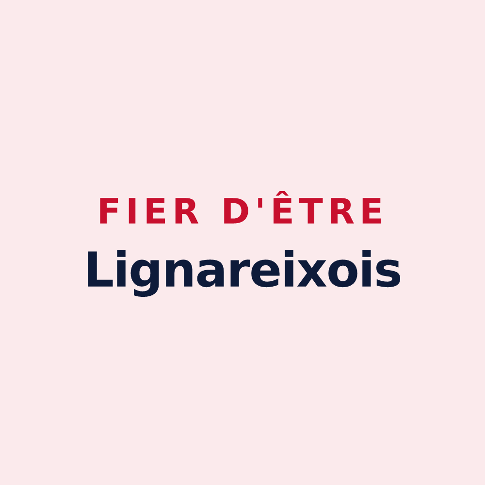 Magnet « Fier d'être Lignareixois » — design pour Lignareix