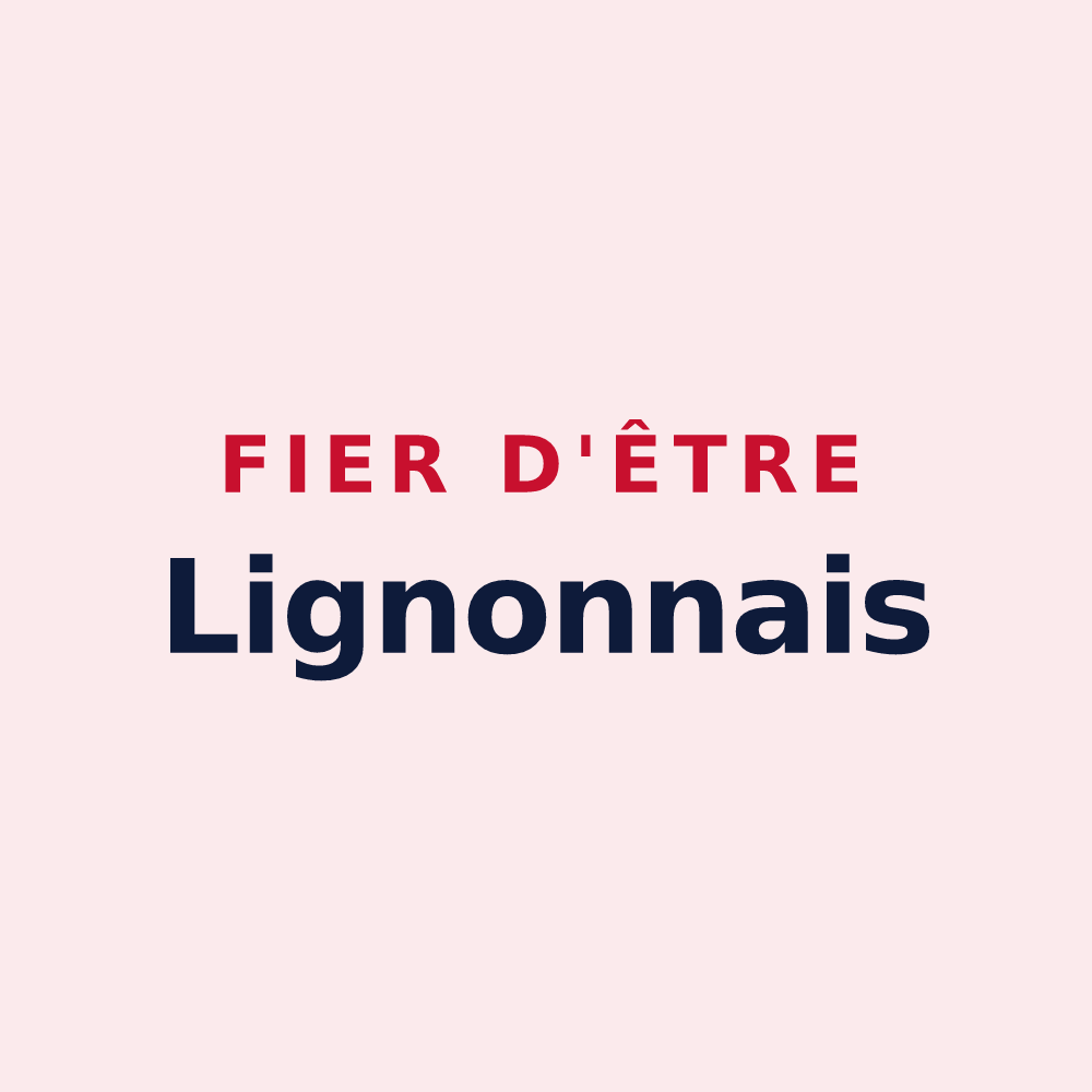 Magnet « Fier d'être Lignonnais » — design pour Lignon