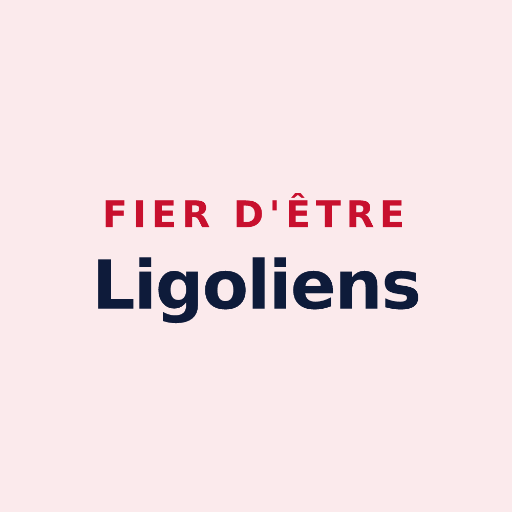 Magnet « Fier d'être Ligoliens » — design pour Ligueil