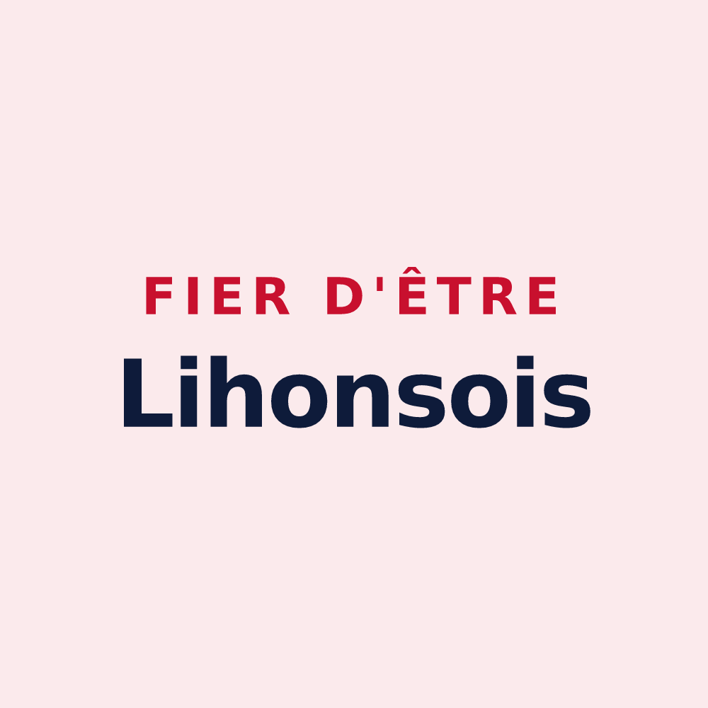 Magnet « Fier d'être Lihonsois » — design pour Lihons