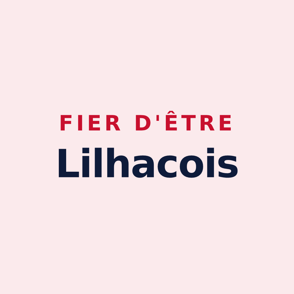 Magnet « Fier d'être Lilhacois » — design pour Lilhac