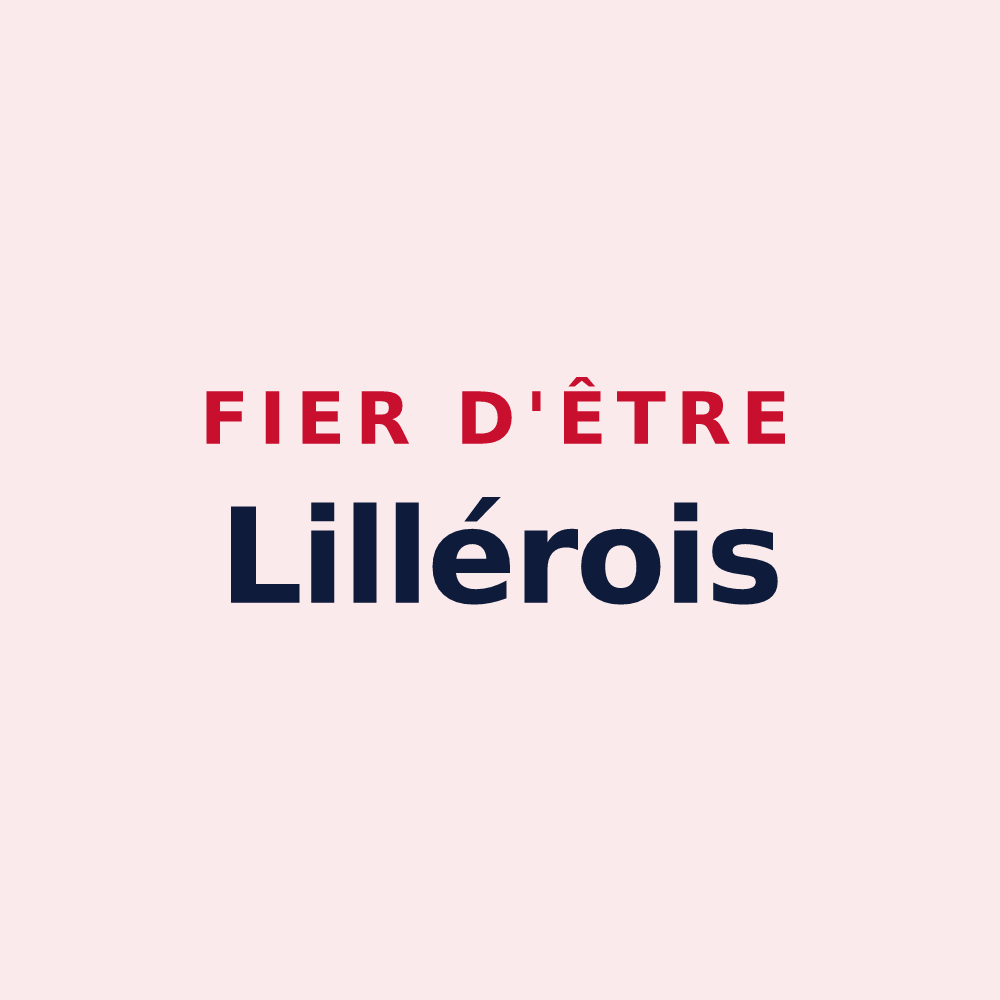 Magnet « Fier d'être Lillérois » — design pour Lillers