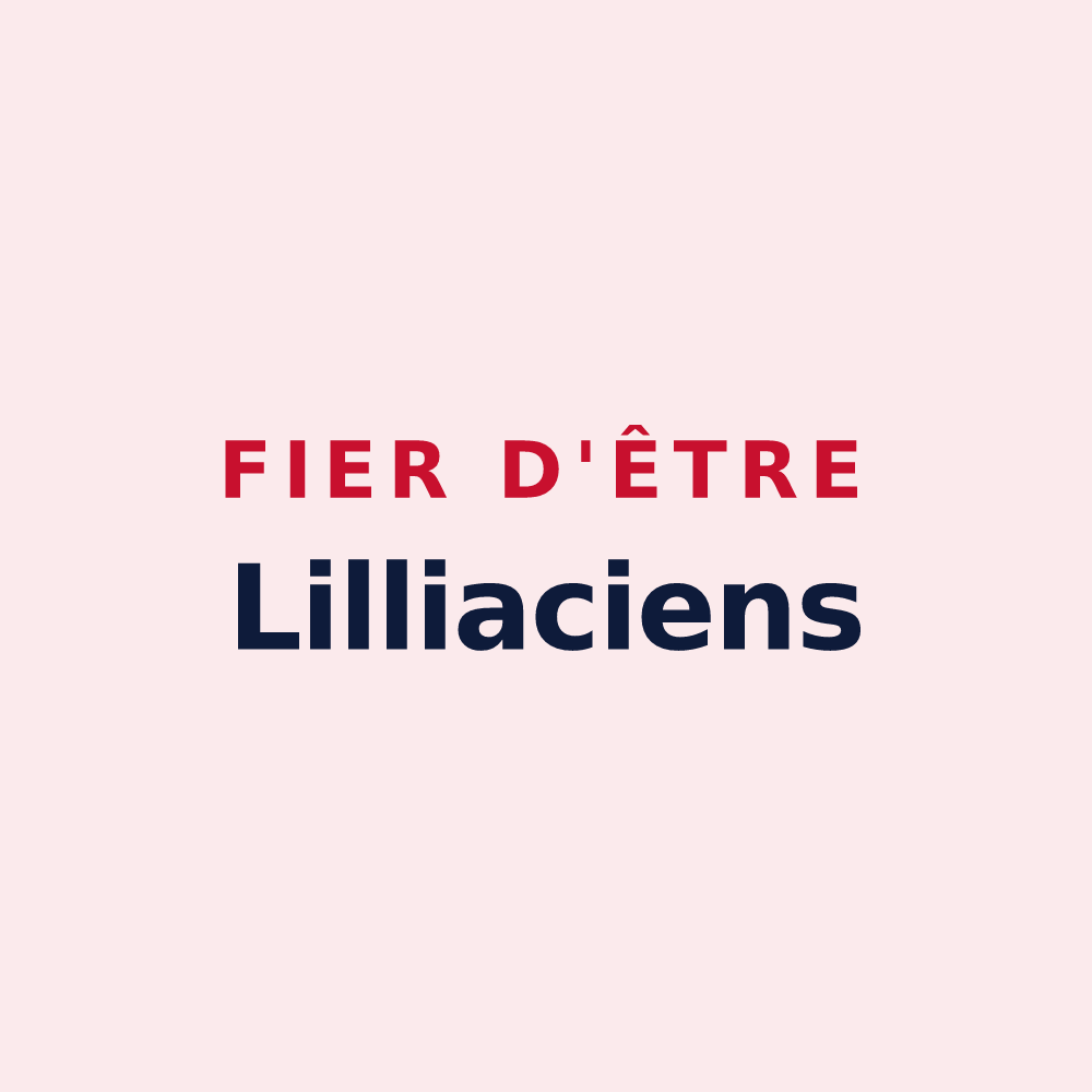 Magnet « Fier d'être Lilliaciens » — design pour Lilly