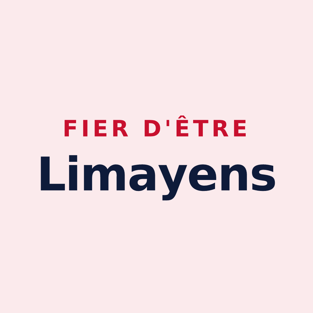 Magnet « Fier d'être Limayens » — design pour Limay