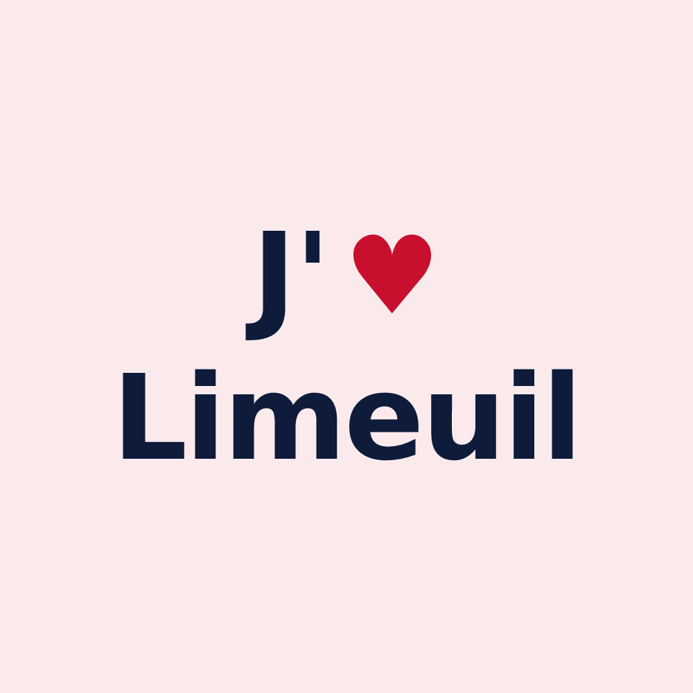 Magnet personnalisé Limeuil — design J'aime Limeuil