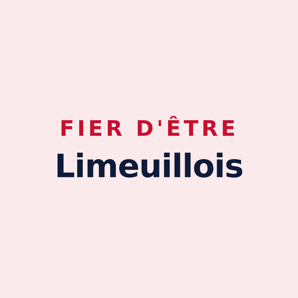 Magnet « Fier d'être Limeuillois » — design pour Limeuil