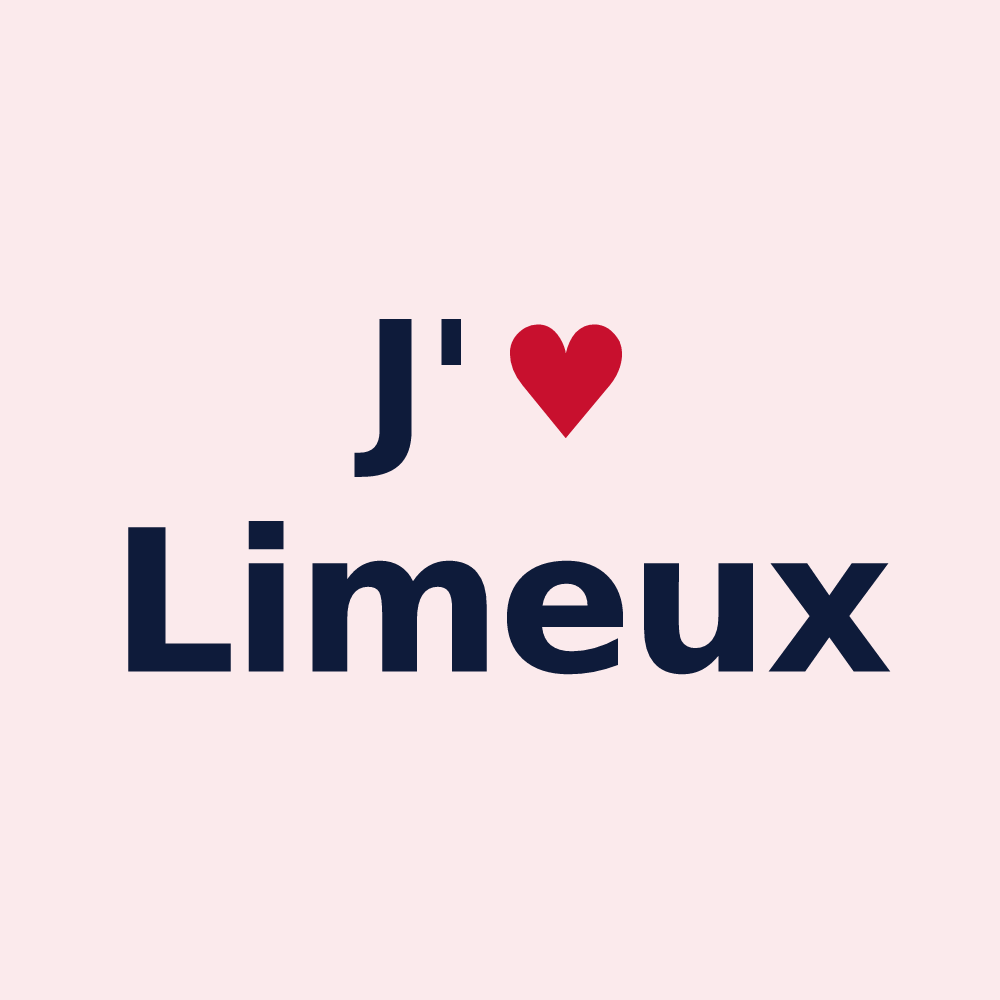 Magnet personnalisé Limeux — design J'aime Limeux