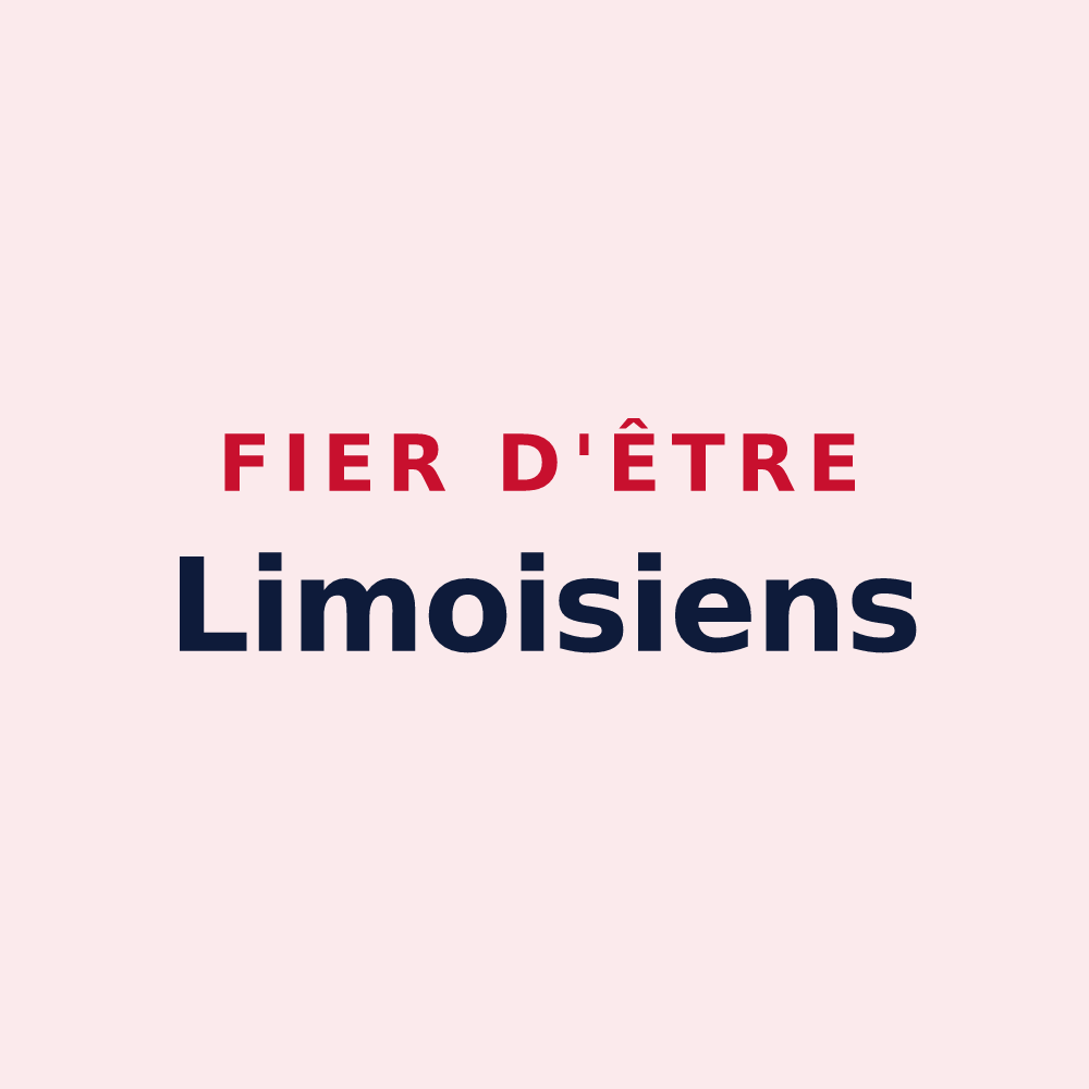 Magnet « Fier d'être Limoisiens » — design pour Limoise