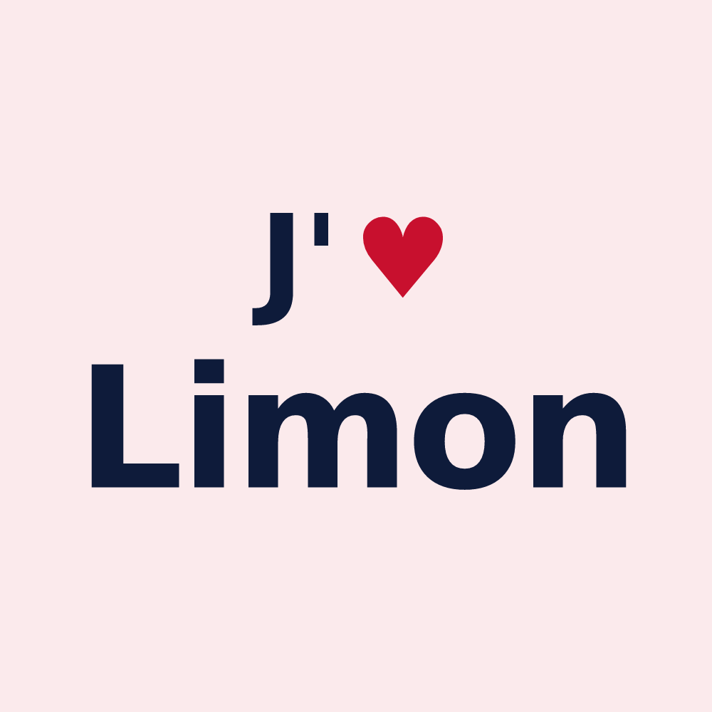 Magnet personnalisé Limon — design J'aime Limon