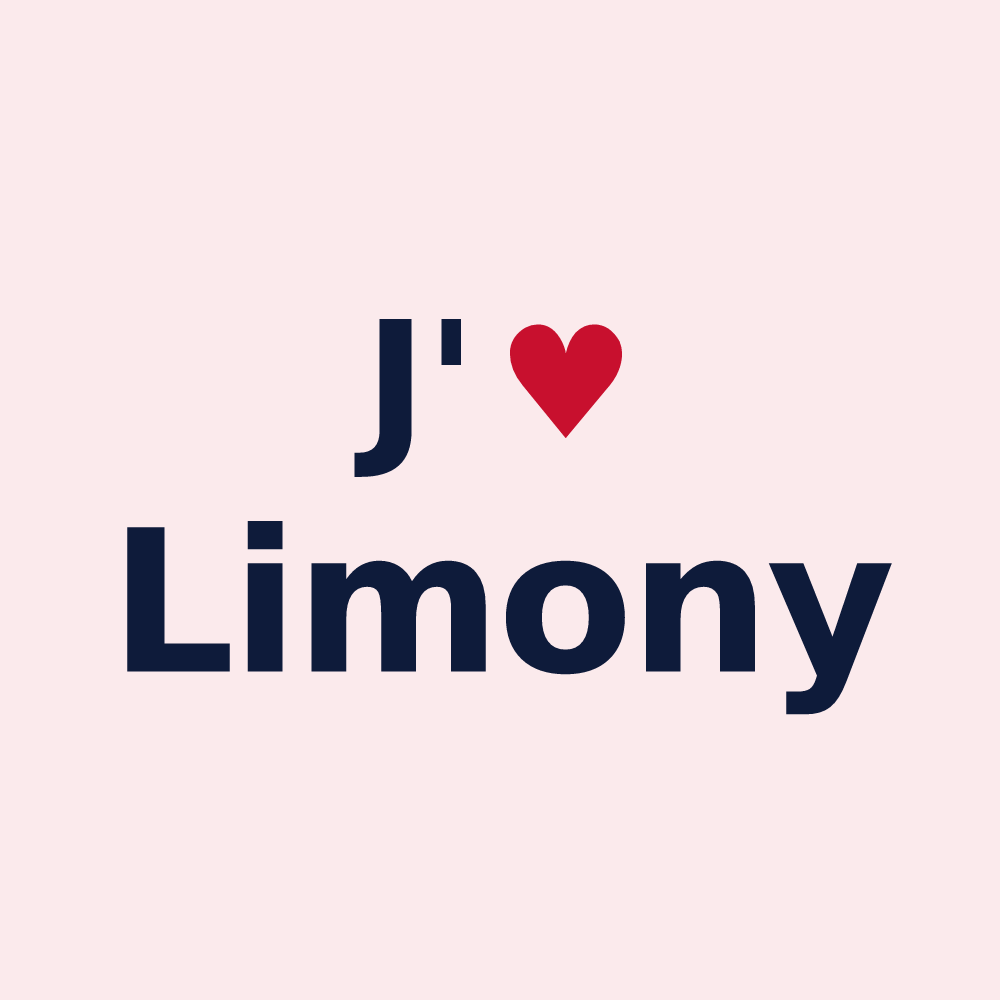 Magnet personnalisé Limony — design J'aime Limony