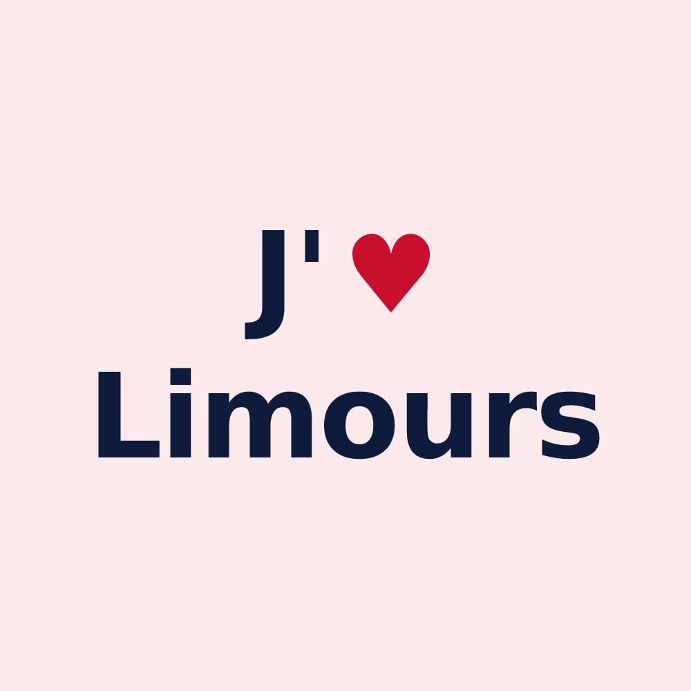 Magnet personnalisé Limours — design J'aime Limours