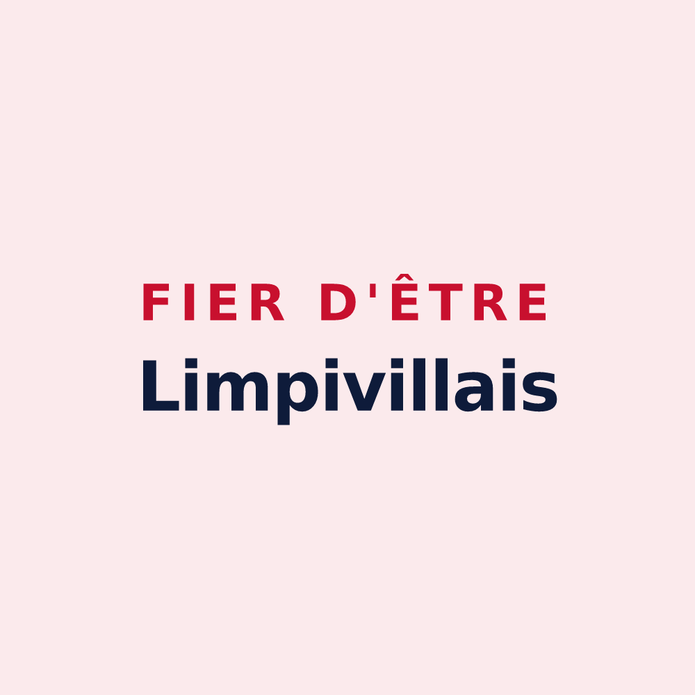 Magnet « Fier d'être Limpivillais » — design pour Limpiville