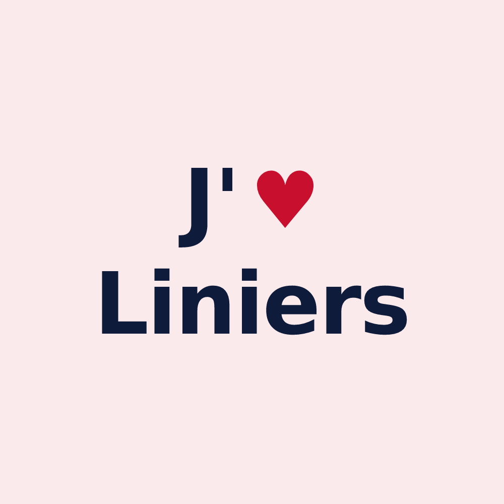 Magnet personnalisé Liniers — design J'aime Liniers