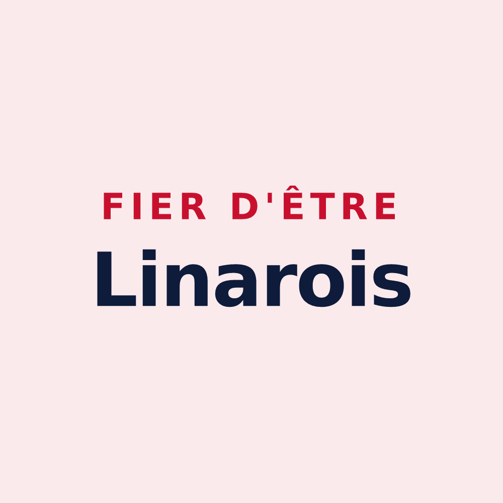 Magnet « Fier d'être Linarois » — design pour Liniers