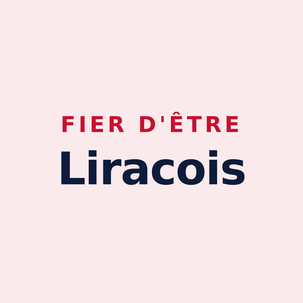 Magnet « Fier d'être Liracois » — design pour Lirac