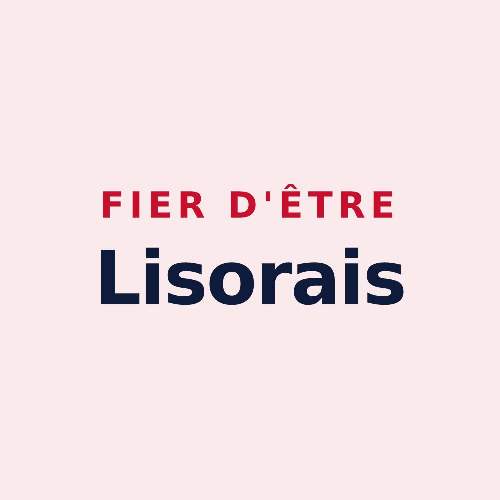 Magnet « Fier d'être Lisorais » — design pour Lisores