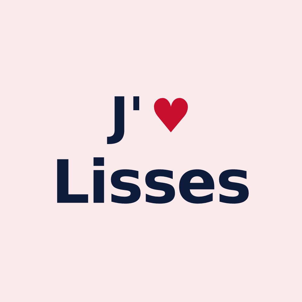 Magnet personnalisé Lisses — design J'aime Lisses