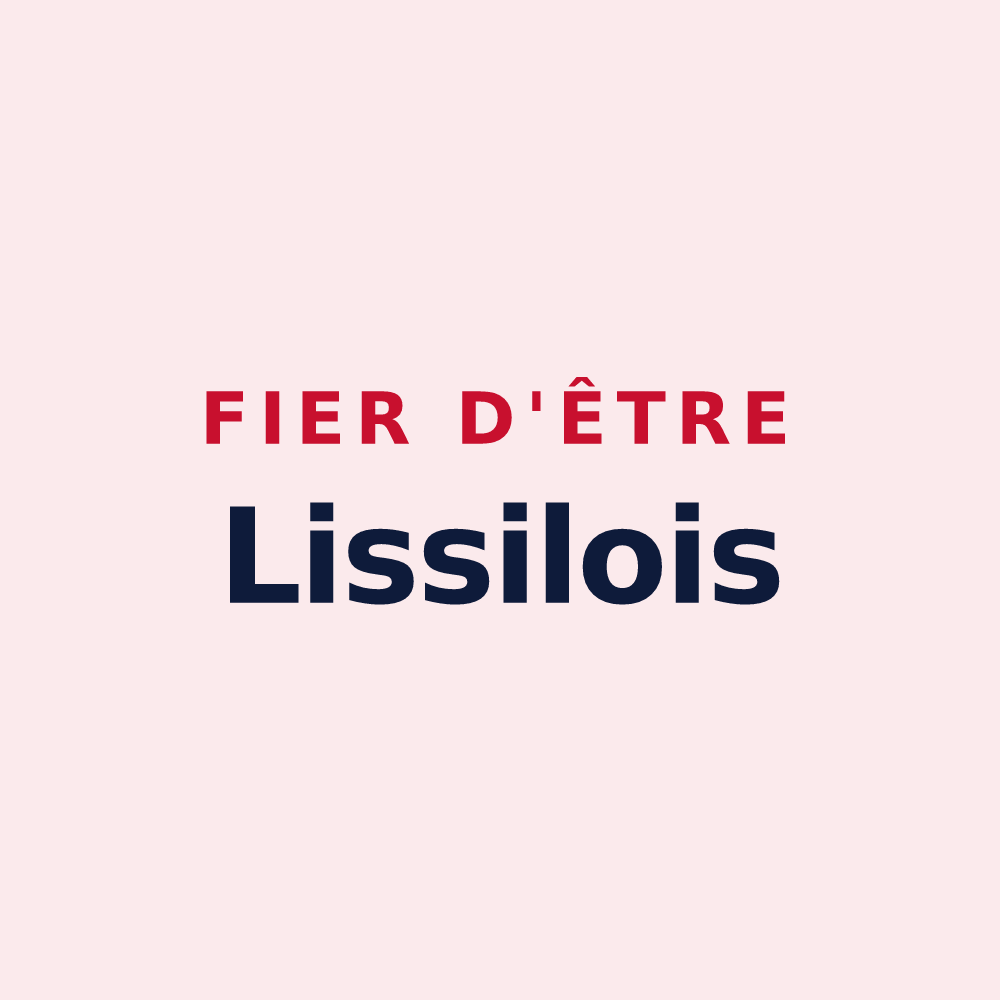 Magnet « Fier d'être Lissilois » — design pour Lissieu