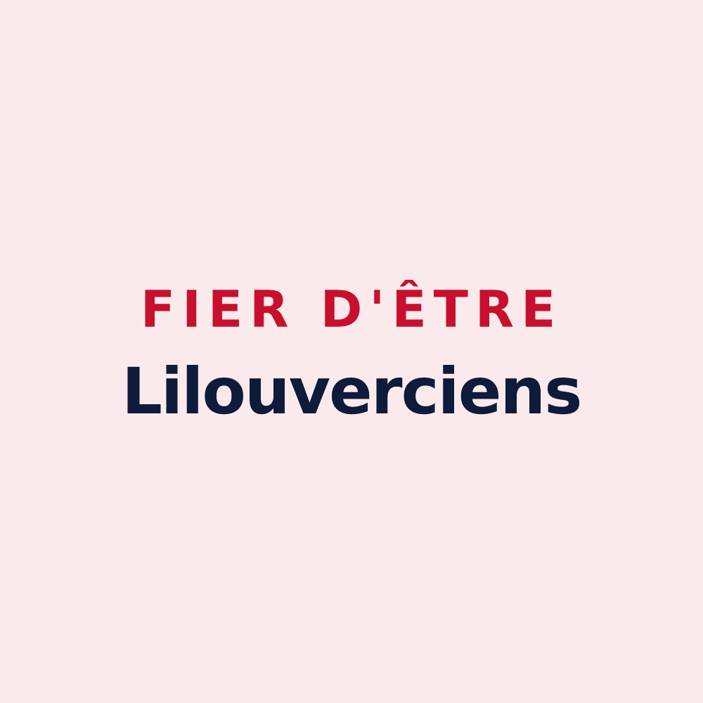 Magnet « Fier d'être Lilouverciens » — design pour Livry-Louvercy