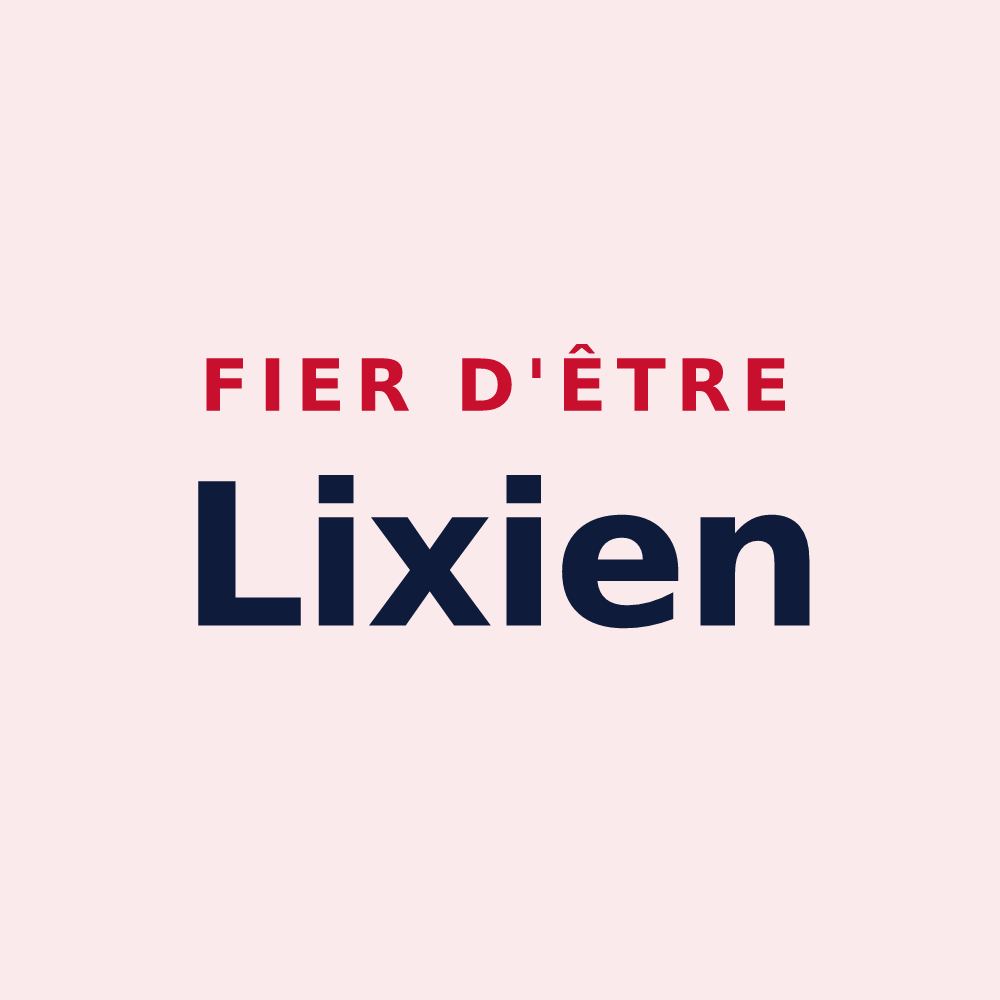 Magnet « Fier d'être Lixien » — design pour Lixy