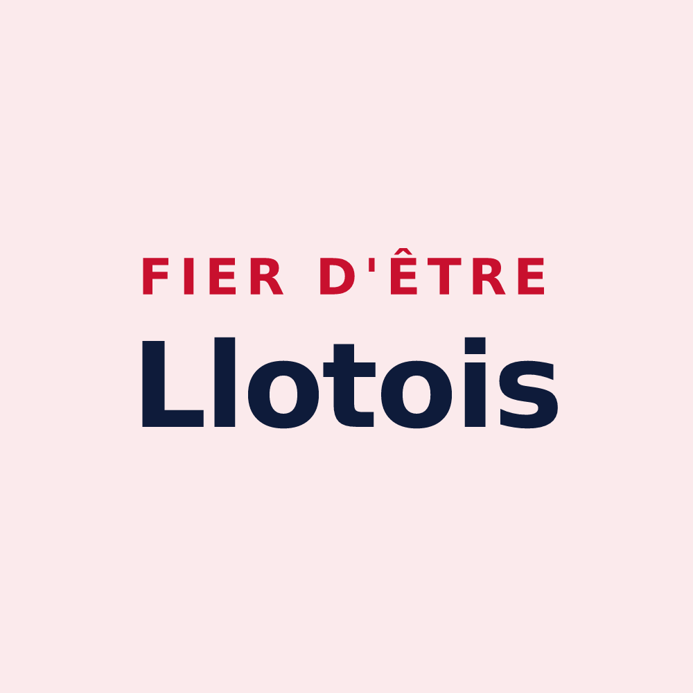 Magnet « Fier d'être Llotois » — design pour Llo