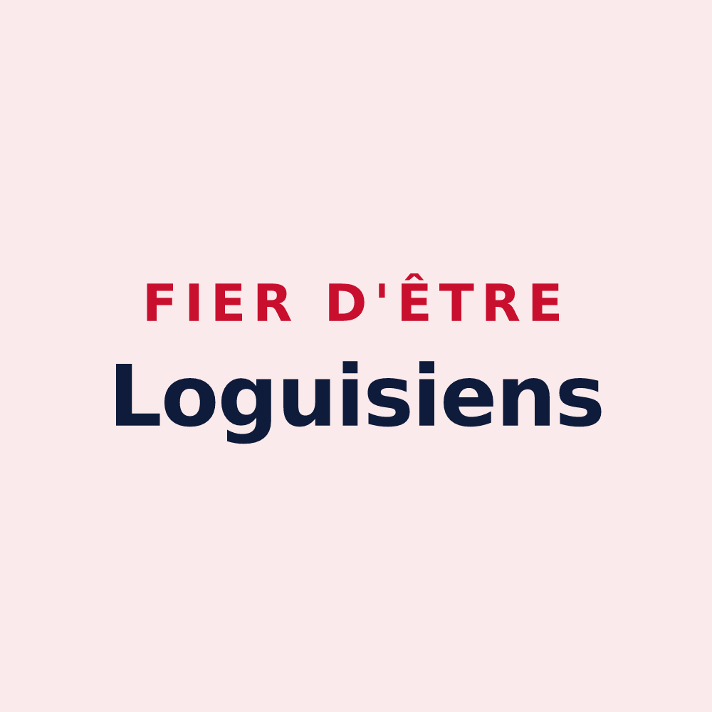 Magnet « Fier d'être Loguisiens » — design pour Loc-Eguiner
