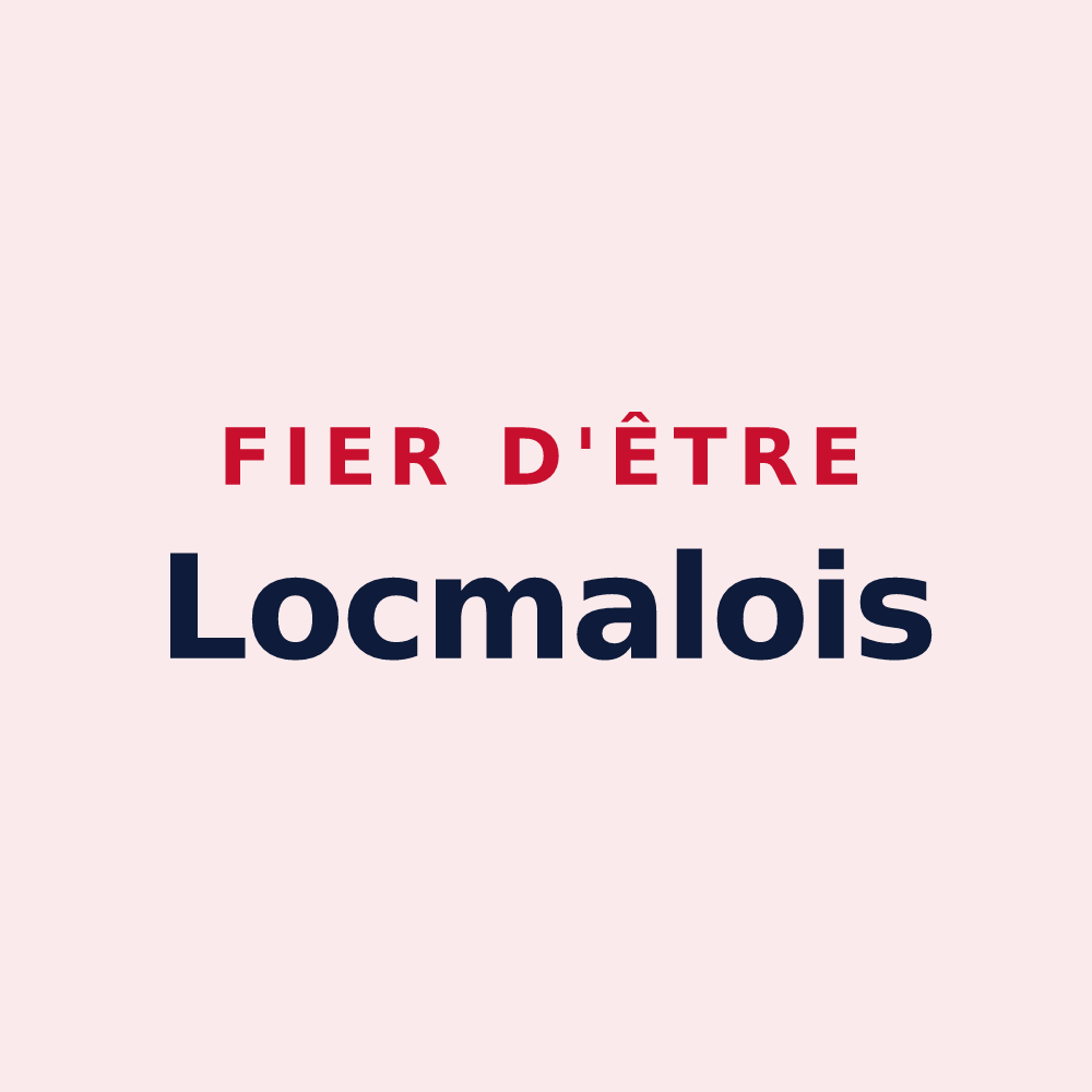 Magnet « Fier d'être Locmalois » — design pour Locmalo