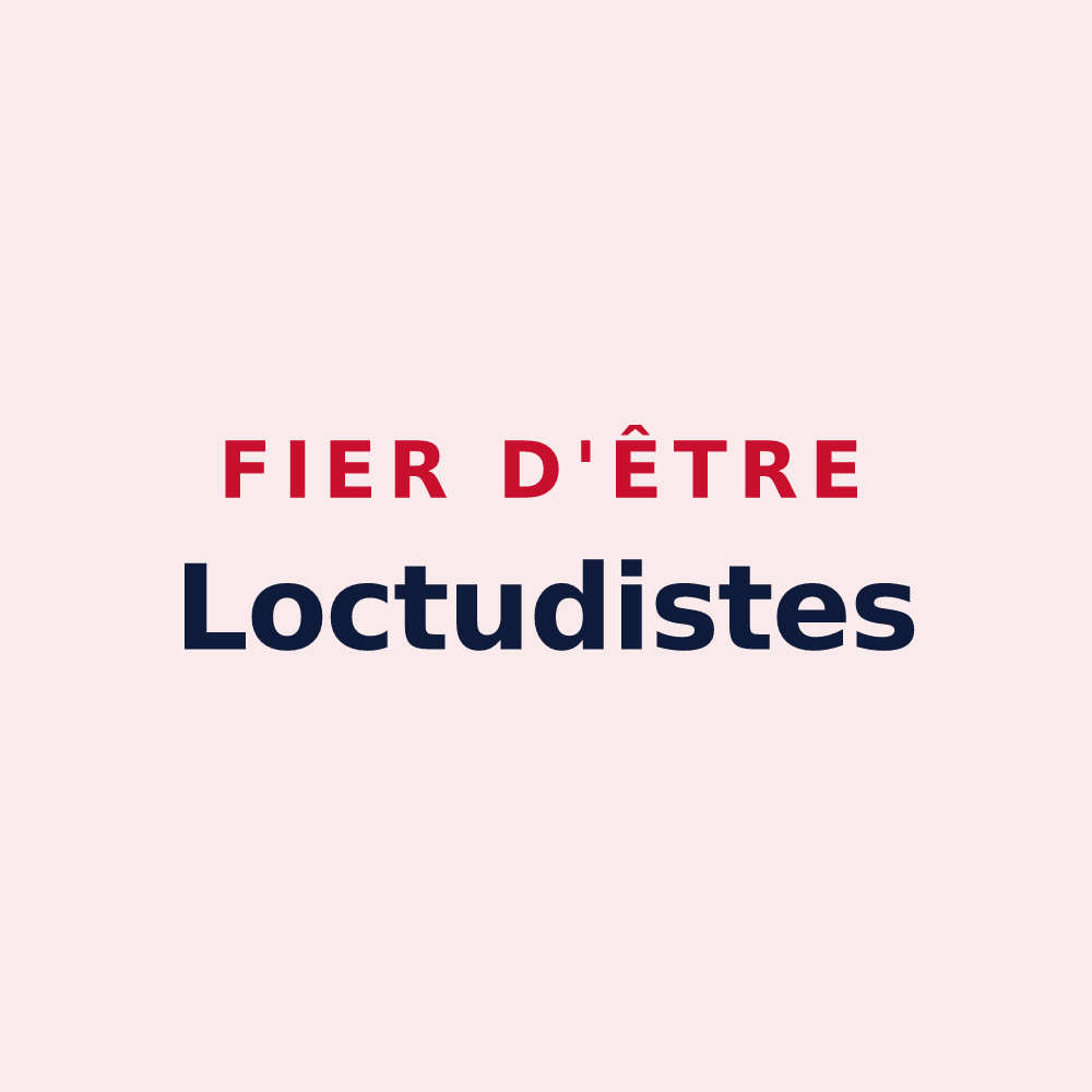 Magnet « Fier d'être Loctudistes » — design pour Loctudy