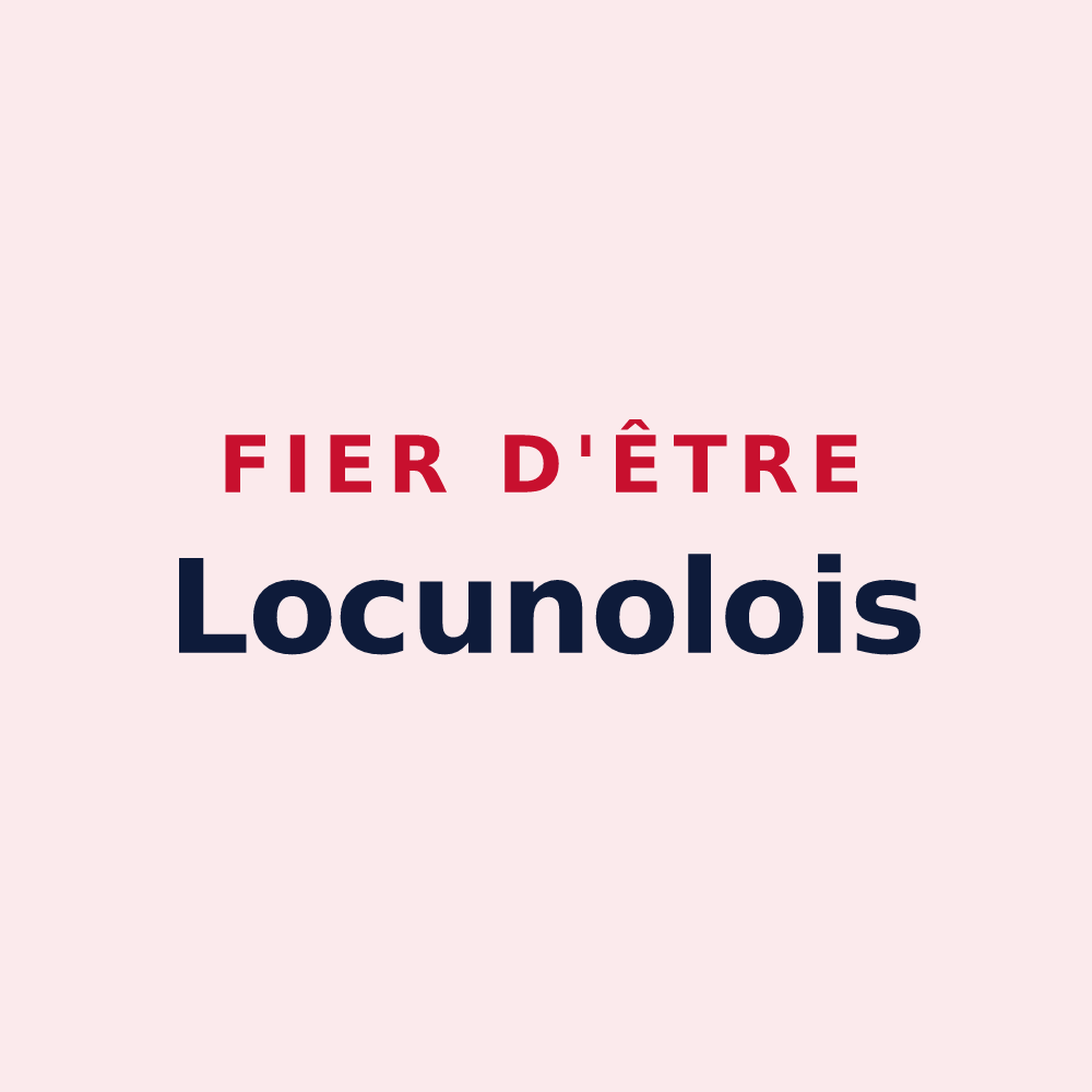 Magnet « Fier d'être Locunolois » — design pour Locunolé